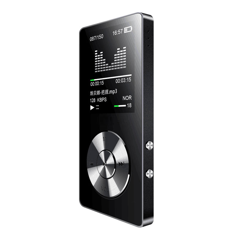 MP3 player lossless HiFi MP3 Music player with High Quality Sound out Speaker E-book FM radio Clock