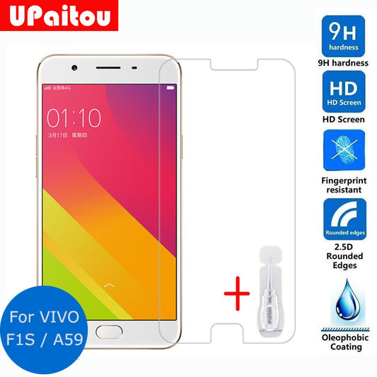 Front Safety Protective Film For OPPO F1S A59 Tempered Glass Screen Protector For OPPO A59 / F1S (5.5"inch) Glass Film