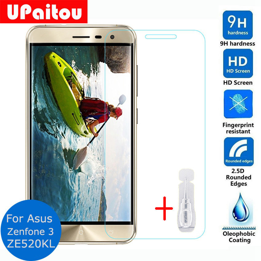 Safety Protective Film For Asus Zenfone 3 ZE520KL Tempered Glass Screen Protector For Zenfone 3 ZE520KL 5.2"inch