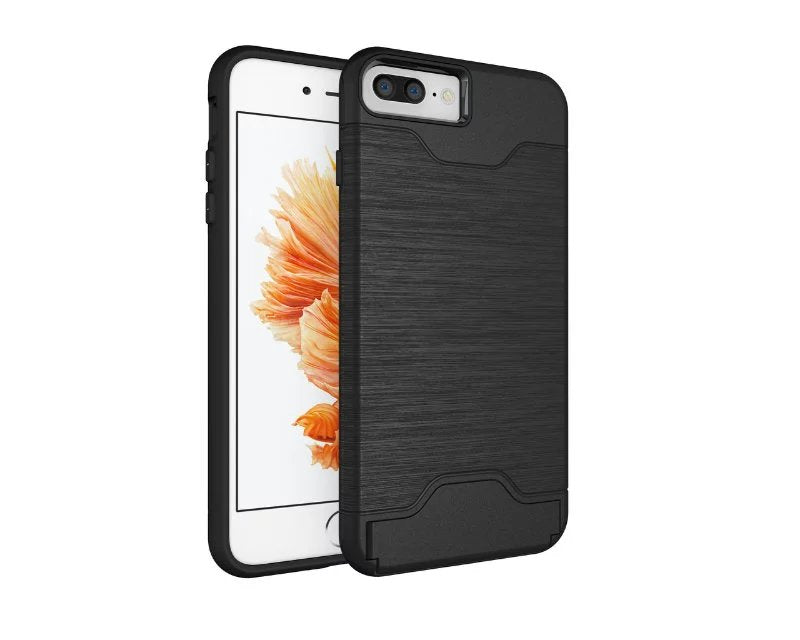 Brushed Card Series For iphone 8 Phone Cases Fashion Personality