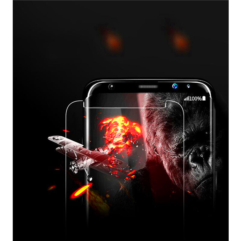 1Pcs Tempered Glass Membrane Steel 0.26MM Half-Screen 2.5D Round Edge for Samsung J3 2016 J310 Note 8 A5 J5 2017 J530 S9 PLUS S7