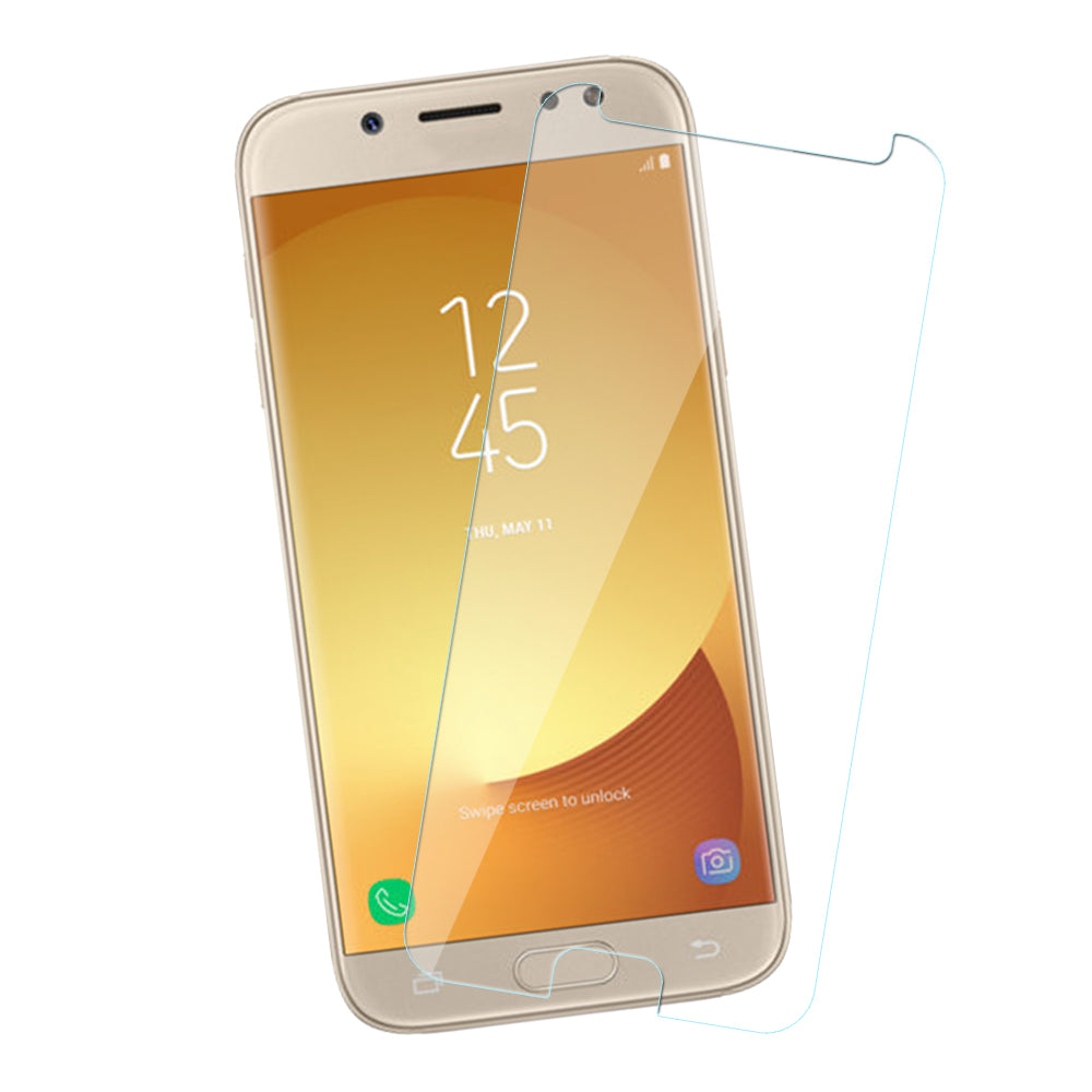 1Pcs Tempered Glass Membrane Steel 0.26MM Half-Screen 2.5D Round Edge for Samsung J3 2016 J310 Note 8 A5 J5 2017 J530 S9 PLUS S7