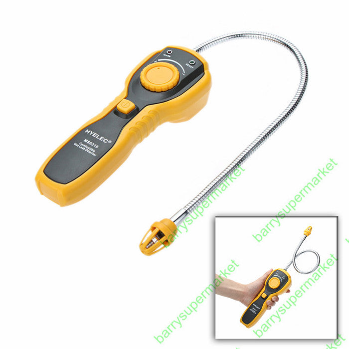 Portable Combustible Gas Leak Detector Natural Gas Propane Gas Analyzer With Sound Light Alarm HYELEC MS6310