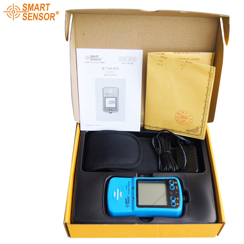 Portable Riot control oxygen gas analyzer O2 AS8901 concentration content measuring instrument detector tester