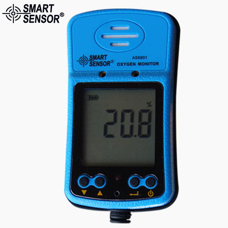 Portable Riot control oxygen gas analyzer O2 AS8901 concentration content measuring instrument detector tester