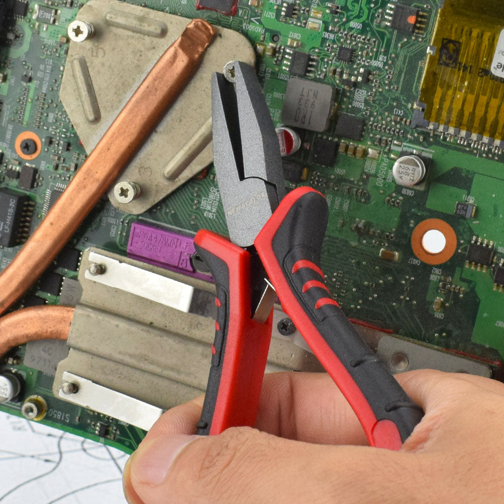 4.5" 8-Style DIY Hand Mini Pliers End Cutting Pliers Wire Cutter Diagonal Pliers Flat Nose Pliers Jewelry Making Tool