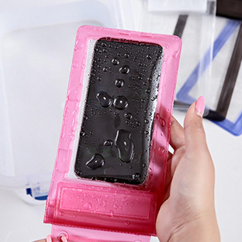 Waterproof bag case 100% pouch mobile phone straps seal