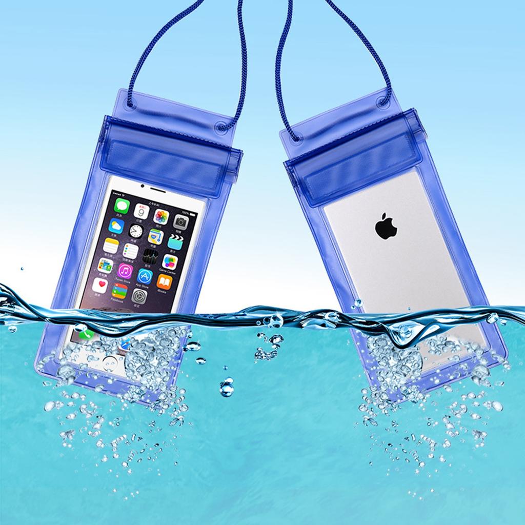 Waterproof bag case 100% pouch mobile phone straps seal