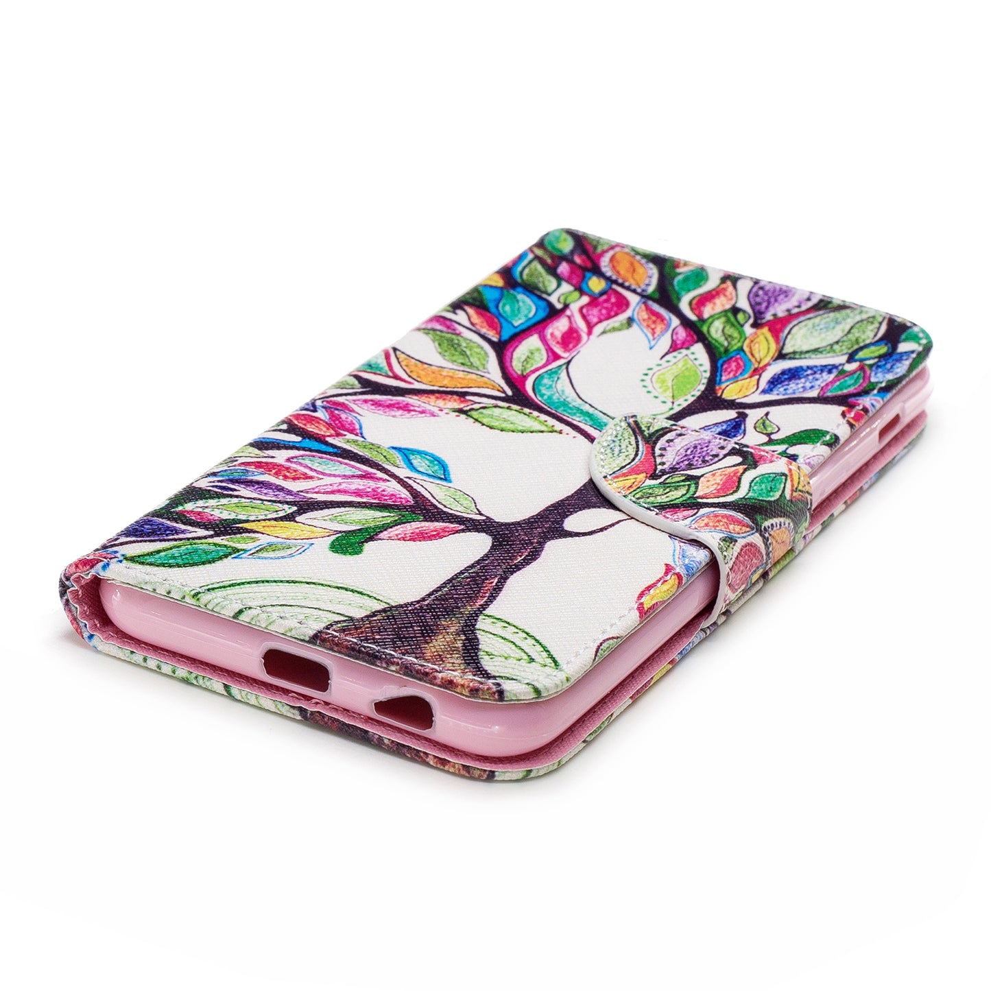 3D Painted Master Map For SAMSUNG A6 PLUS 2018  Mobile Phone Case LEATHER