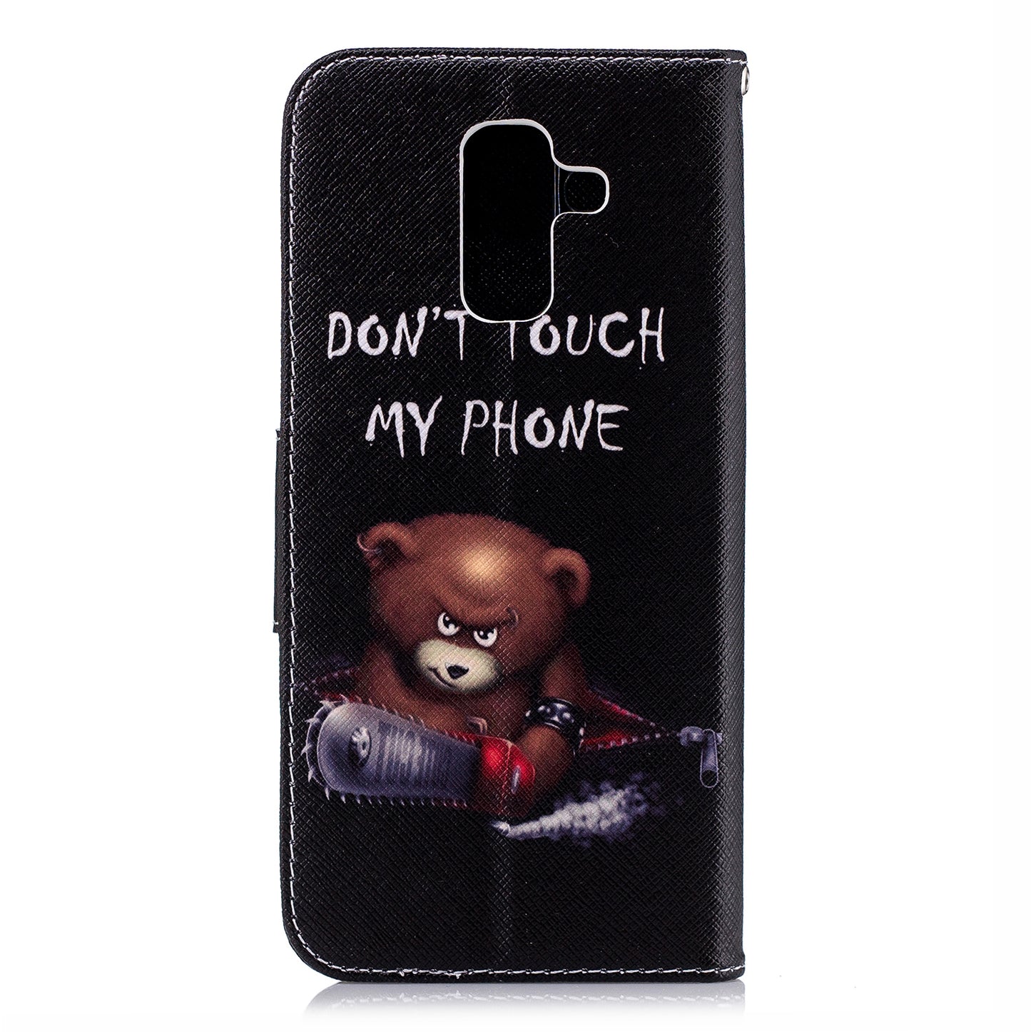 3D Painted Master Map For SAMSUNG A6 PLUS 2018  Mobile Phone Case LEATHER