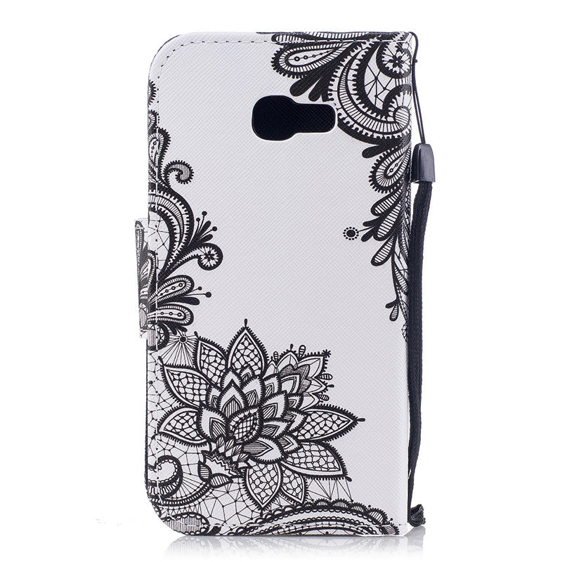 3D Painted Leather Case For SASMUNG GALAXY A3/A5 Anti-drop Breathable