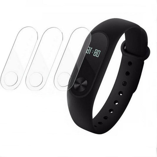 3pieces Anti-scratch Ultra HD Clear Matte Protective Film Guard For Xiaomi Mi Band 2 Band2 Miband 2 Full Screen Protector