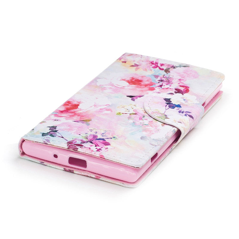 3D Painted Leather Case For SONY X21/ X21 compact  Anti-drop Breathable