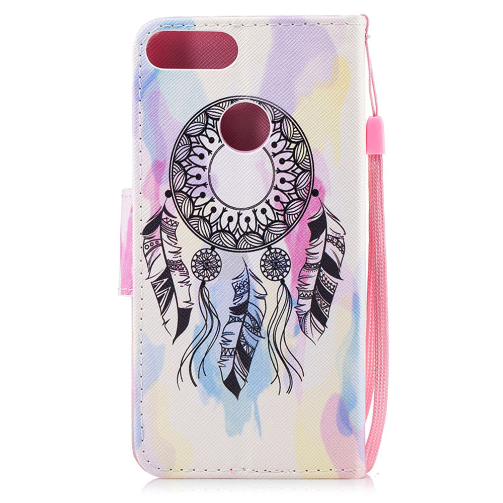 Painted Leather Case For HUAWEI HONOR 9 LITE  Anti-drop Breathable