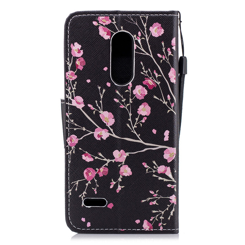 Painted Leather Case For LG K10 2017 European version  Anti-drop Breathable