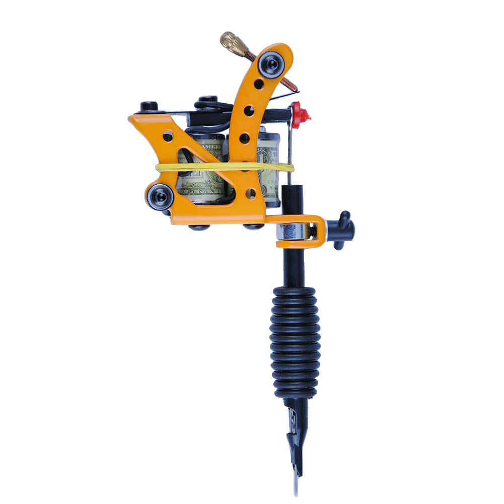 Body Art Tattoo Kit Set 4 Colors Ink LCD Power Supply