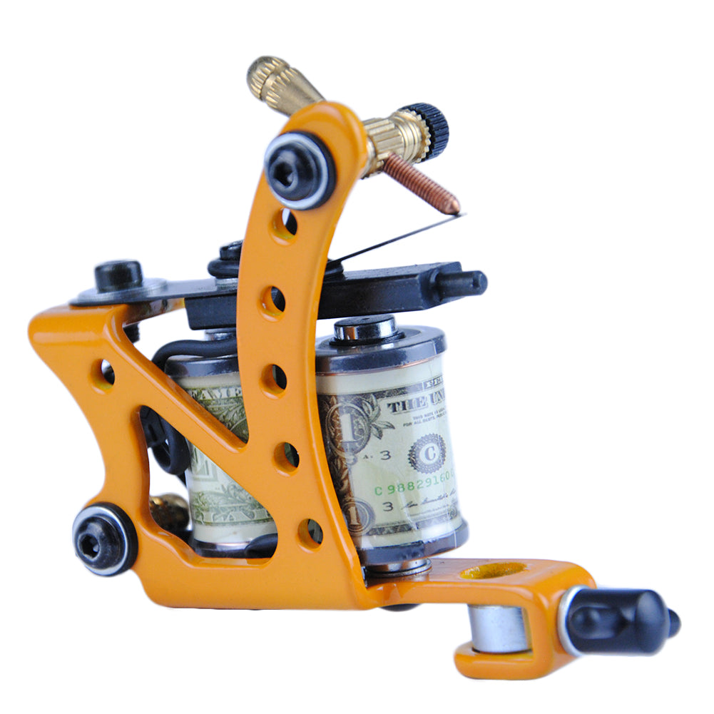 Body Art Tattoo Kit Set 4 Colors Ink LCD Power Supply