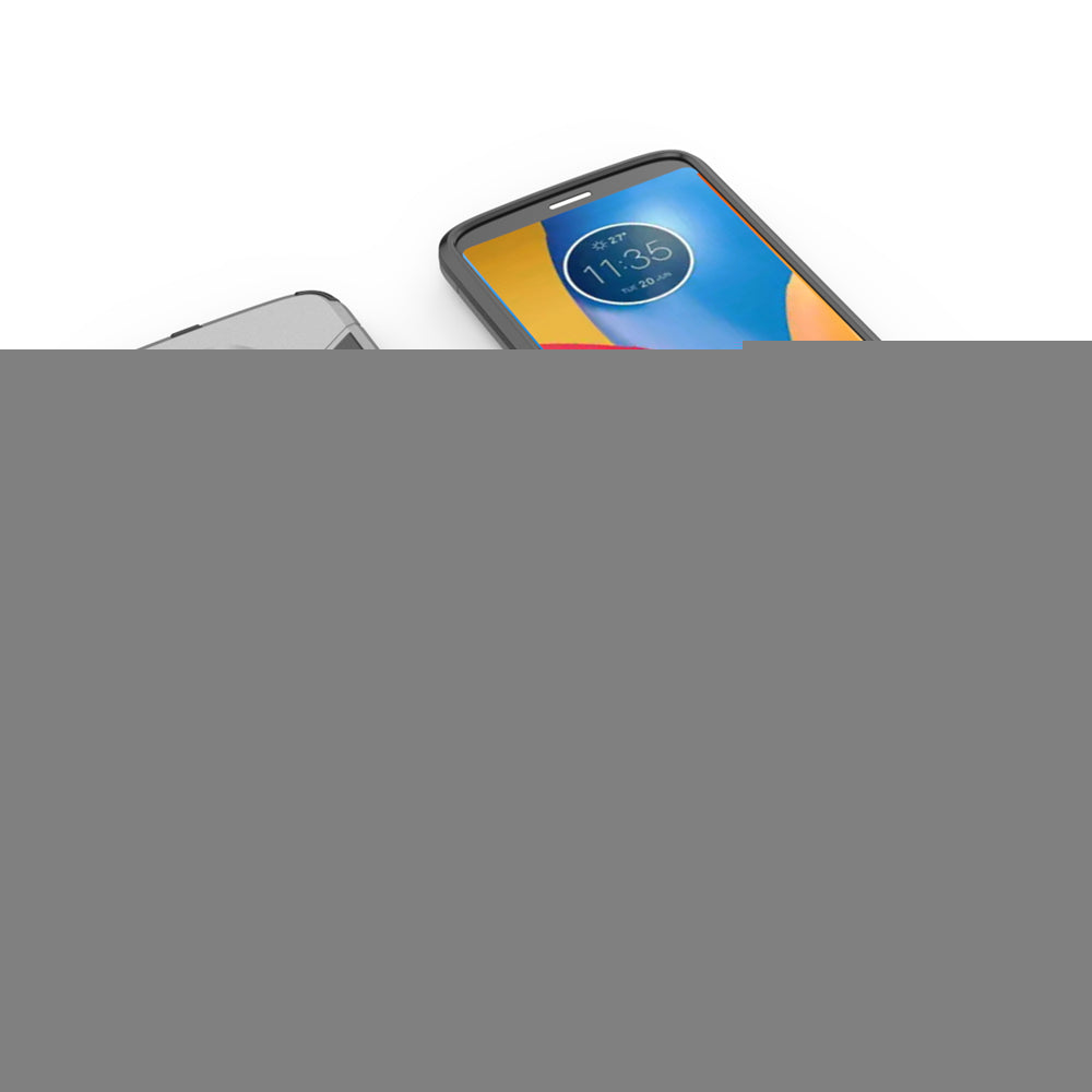 Case with Stand Back Cover Solid Colored Hard PC Material  for MOTO E5 Plus