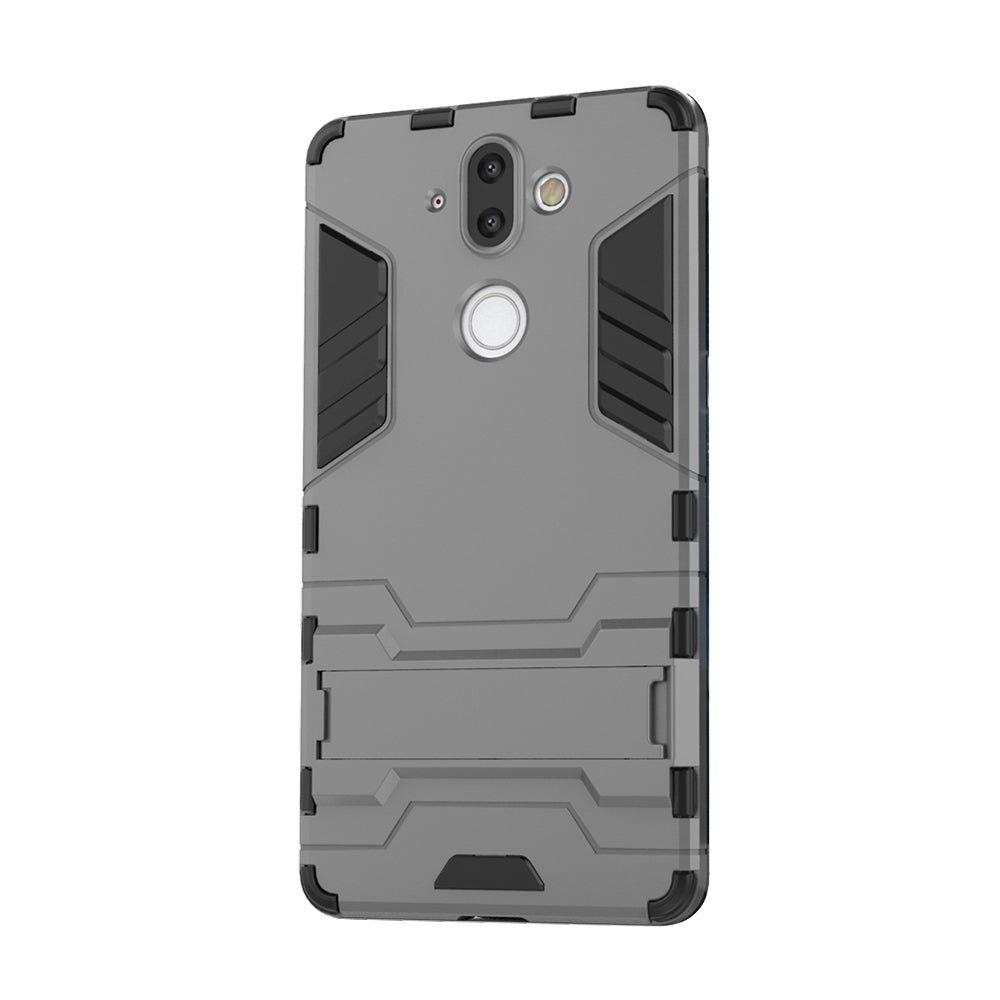 Case with Stand Back Cover Solid Colored Hard PC Material  for Nokia 9