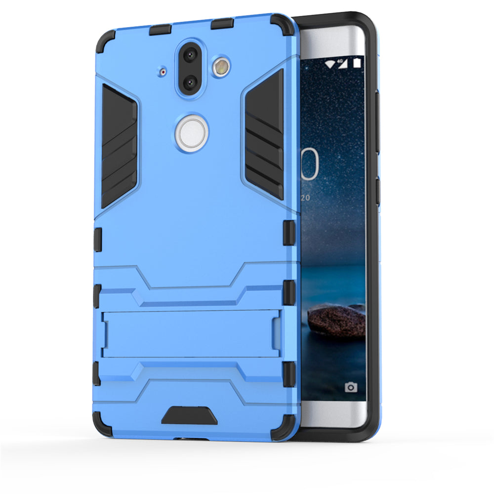 Case with Stand Back Cover Solid Colored Hard PC Material  for Nokia 9