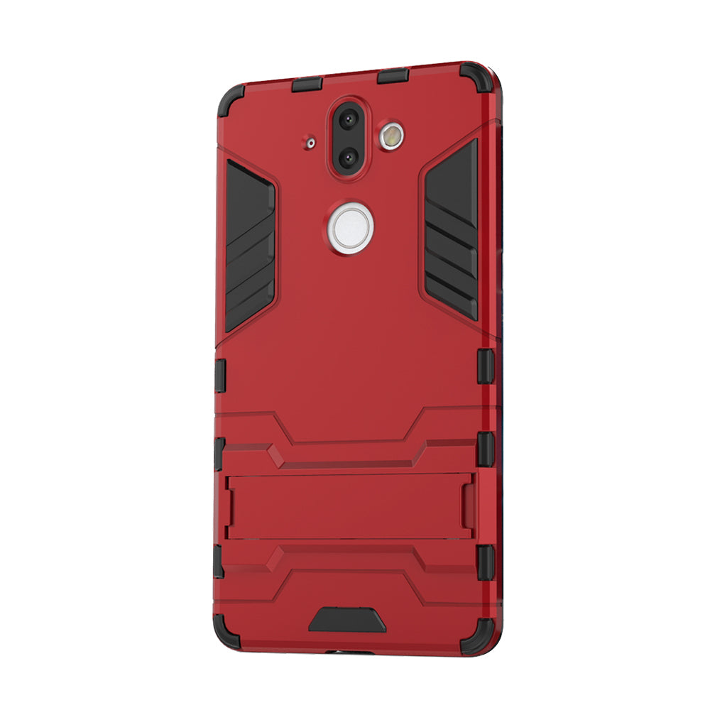 Case with Stand Back Cover Solid Colored Hard PC Material  for Nokia 9