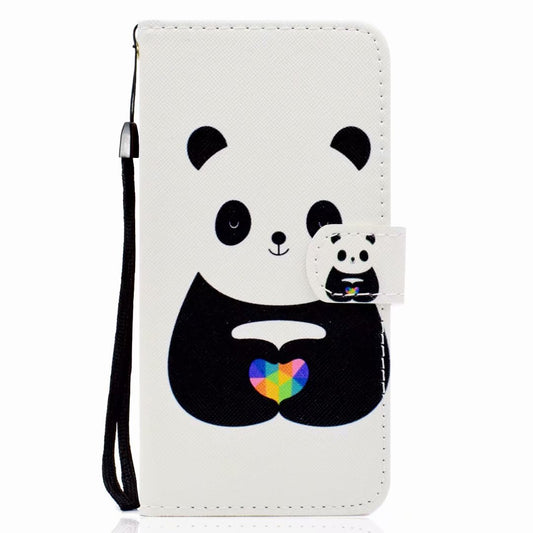 Line Leather Case Mobile Phone Case For  Huawei honor 9 lite Anti-Drop Personality