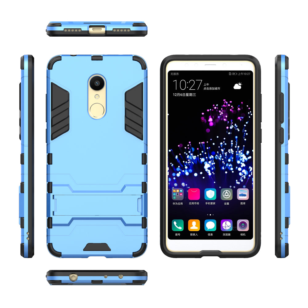 Case with Stand Back Cover Solid Colored Hard PC Material  for Xiaomi Redmi 5