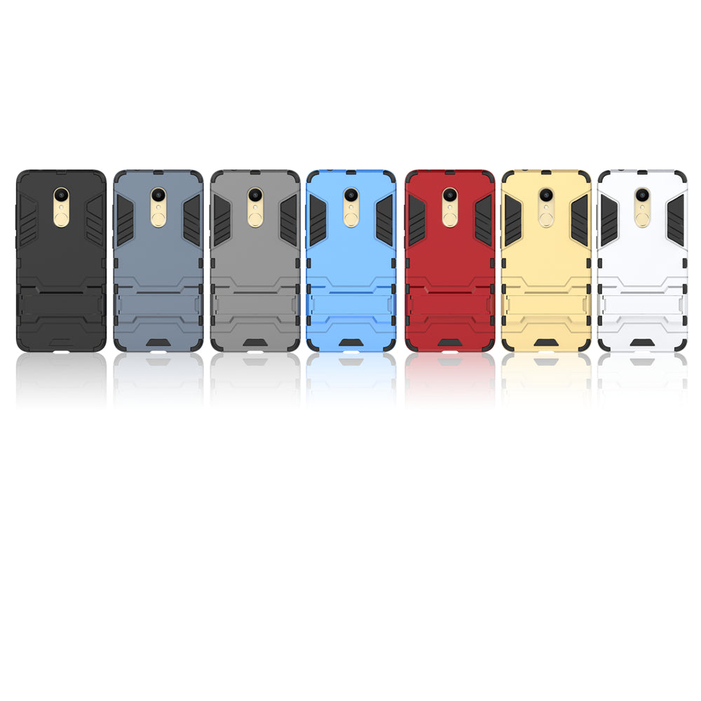 Case with Stand Back Cover Solid Colored Hard PC Material  for Xiaomi Redmi 5