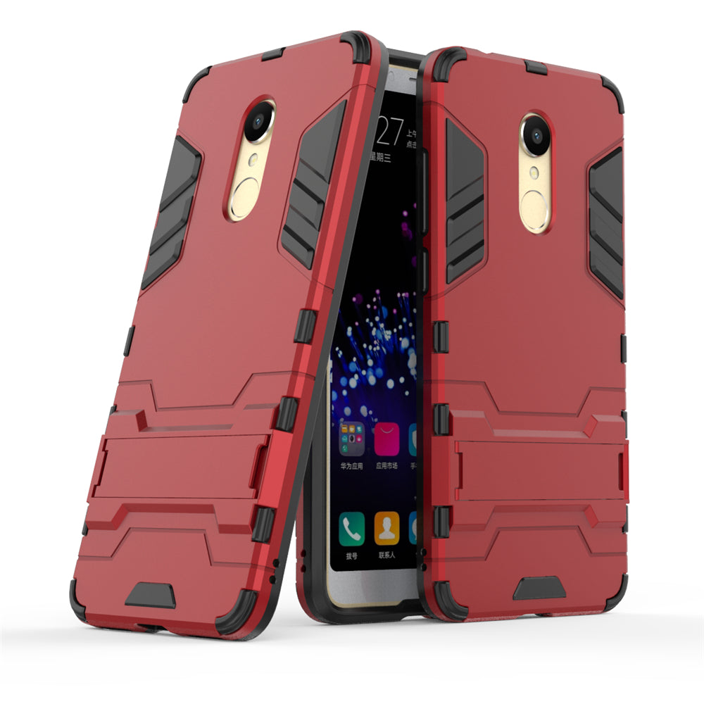 Case with Stand Back Cover Solid Colored Hard PC Material  for Xiaomi Redmi 5
