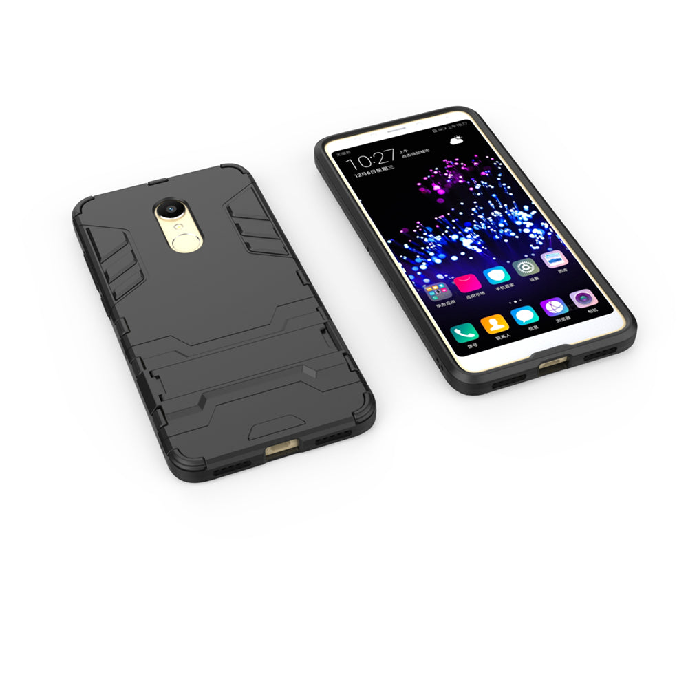 Case with Stand Back Cover Solid Colored Hard PC Material  for Xiaomi Redmi 5