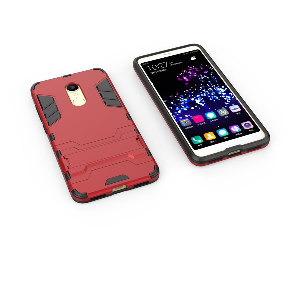 Case with Stand Back Cover Solid Colored Hard PC Material  for Xiaomi Redmi 5