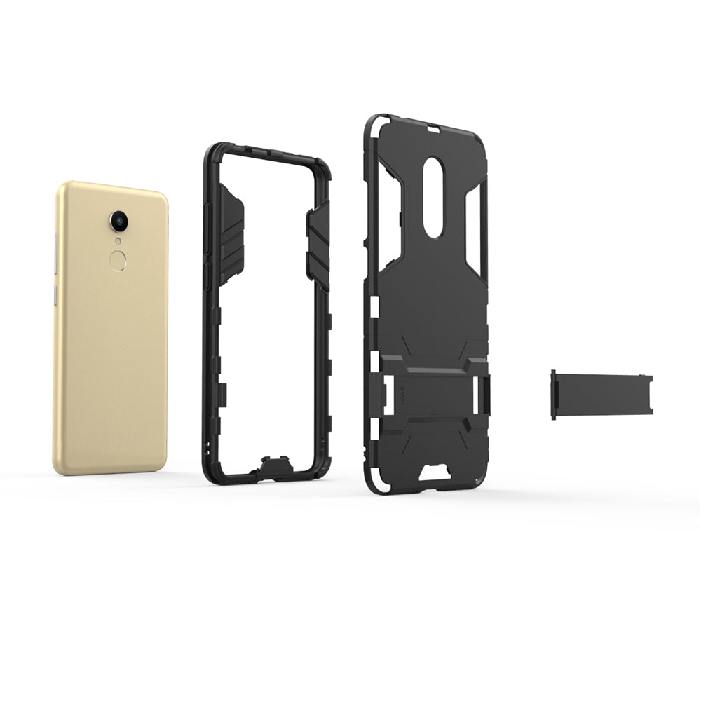 Case with Stand Back Cover Solid Colored Hard PC Material  for Xiaomi Redmi 5