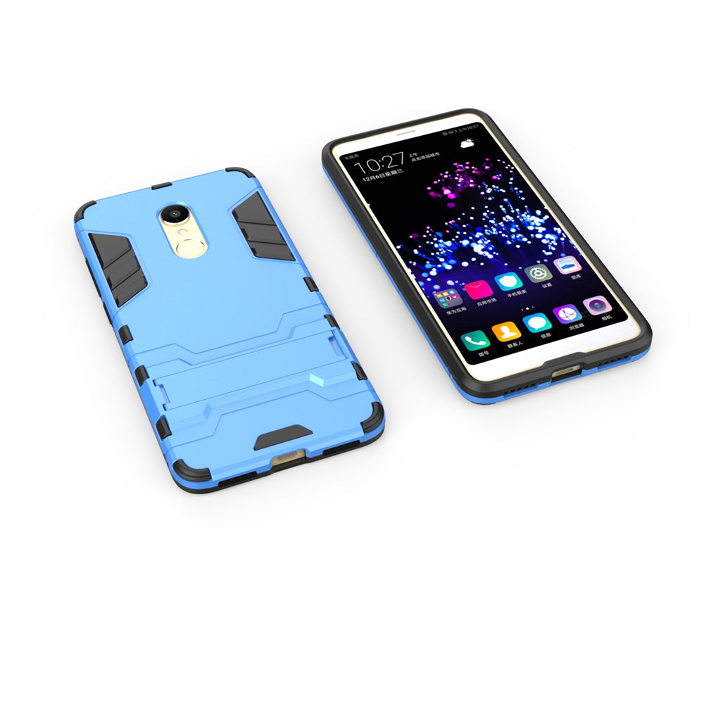 Case with Stand Back Cover Solid Colored Hard PC Material  for Xiaomi Redmi 5