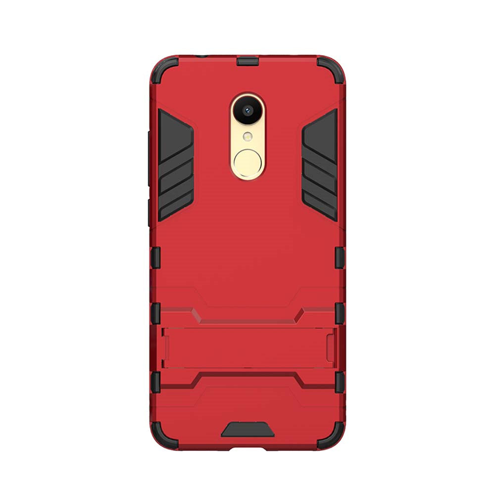 Case with Stand Back Cover Solid Colored Hard PC Material  for Xiaomi Redmi 5