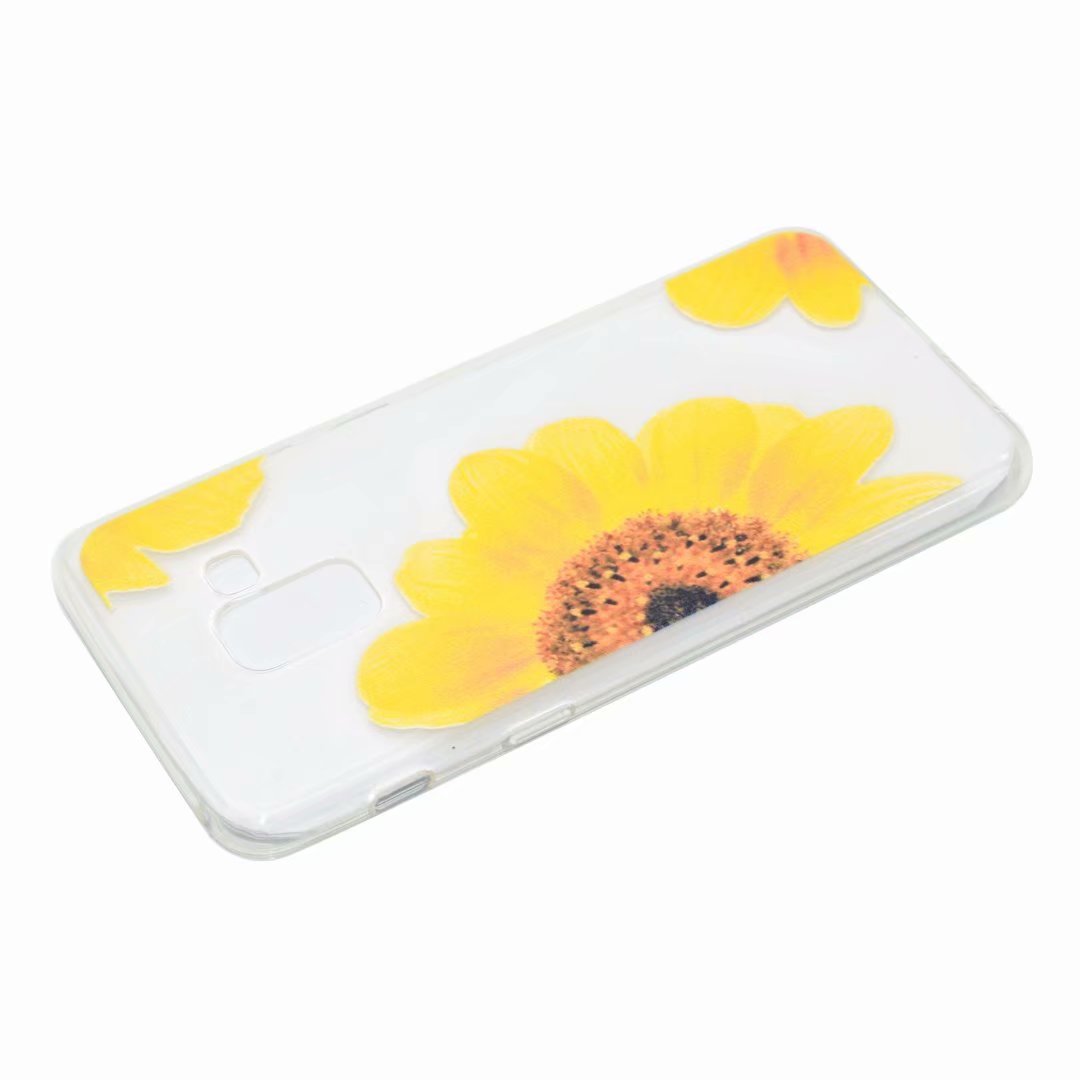 Painted TPU Phone Case for SAMSUNG A8 plus 2018/A8 2018  Fashion Shockproof  Ultra-thin soft