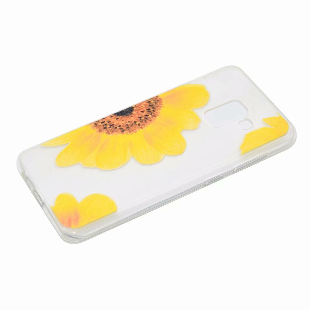Painted TPU Phone Case for SAMSUNG A8 plus 2018/A8 2018  Fashion Shockproof  Ultra-thin soft