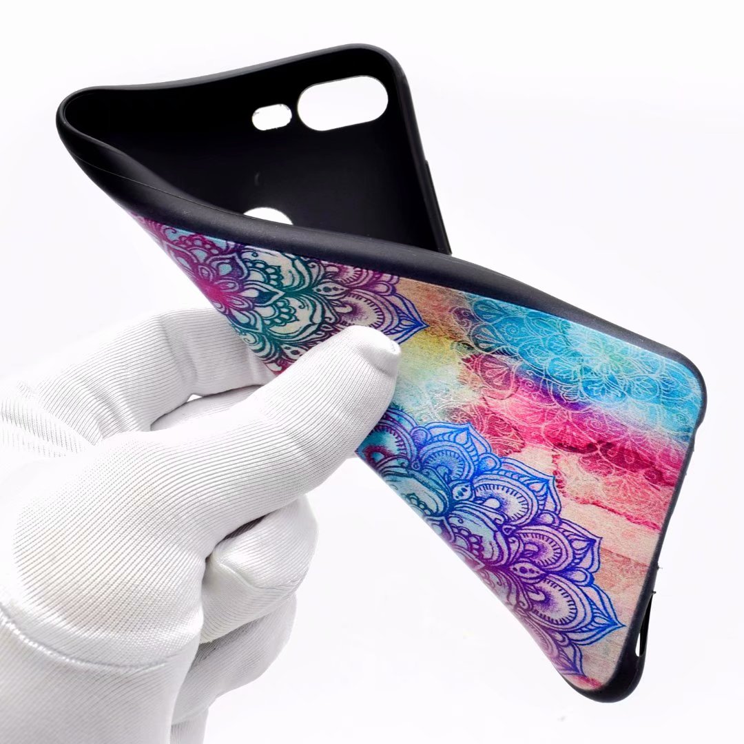 Painted TPU Phone Case For Huawei honor 9lite Shockproof Ultra-thin Soft fashion