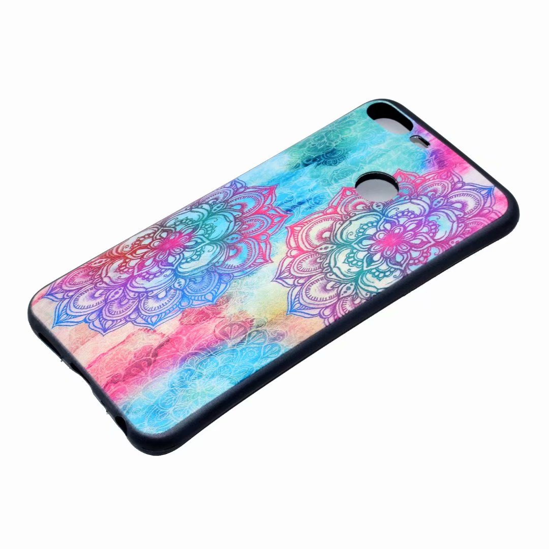 Painted TPU Phone Case For Huawei honor 9lite Shockproof Ultra-thin Soft fashion