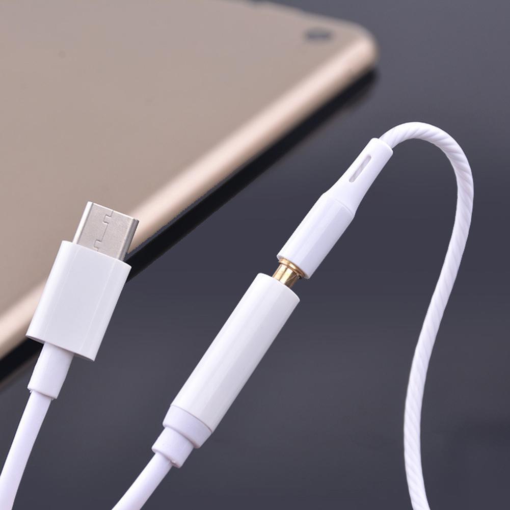 Adapter connector USB-C 3.5mm earphone headset letv leeco le max 2 pro women men type-c