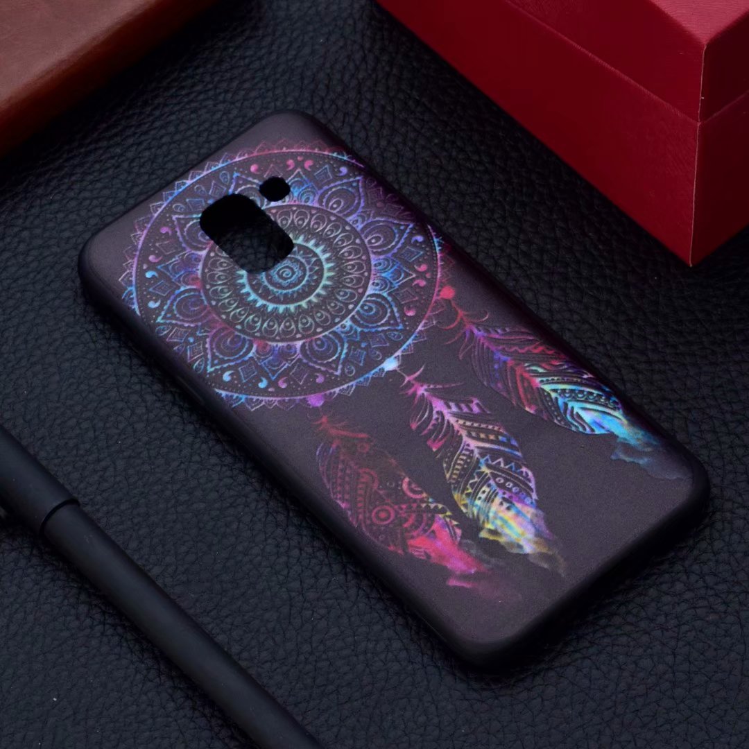 Painted TPU Phone Case For Huawei Enjoy 7/7s Shockproof Ultra-thin Soft fashion