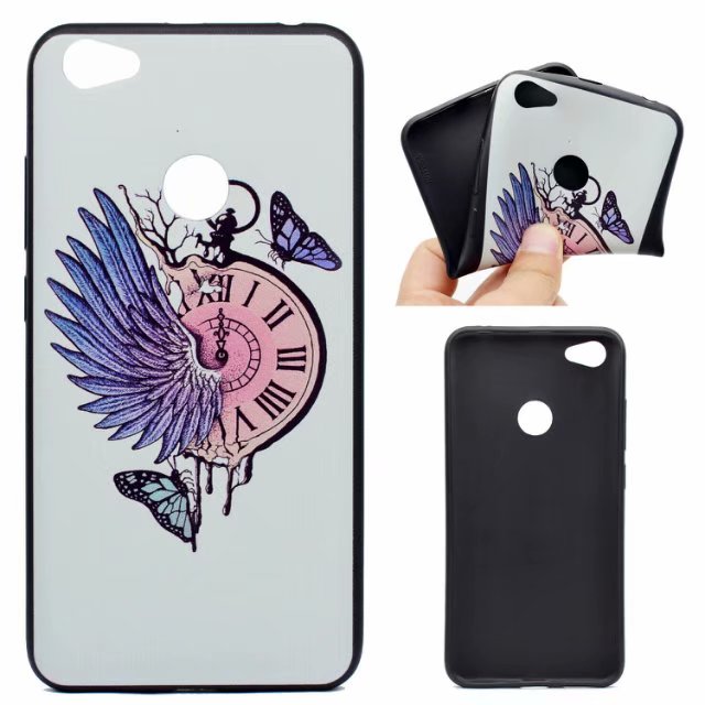 Painted TPU Phone Case For RED MI Note 5A Shockproof Ultra-thin Soft Fashion