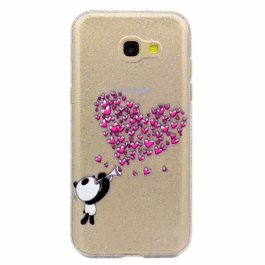 Glitter TPU Mobile Phone Case For Samsung Galaxy A520 Slim fashion