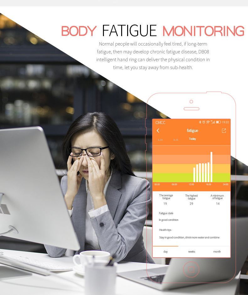 Fitness Smart Bracelet SmartBand Sport WristBand Watch Heart Rate Blood Pressure Monitor Waterproof for IOS Android