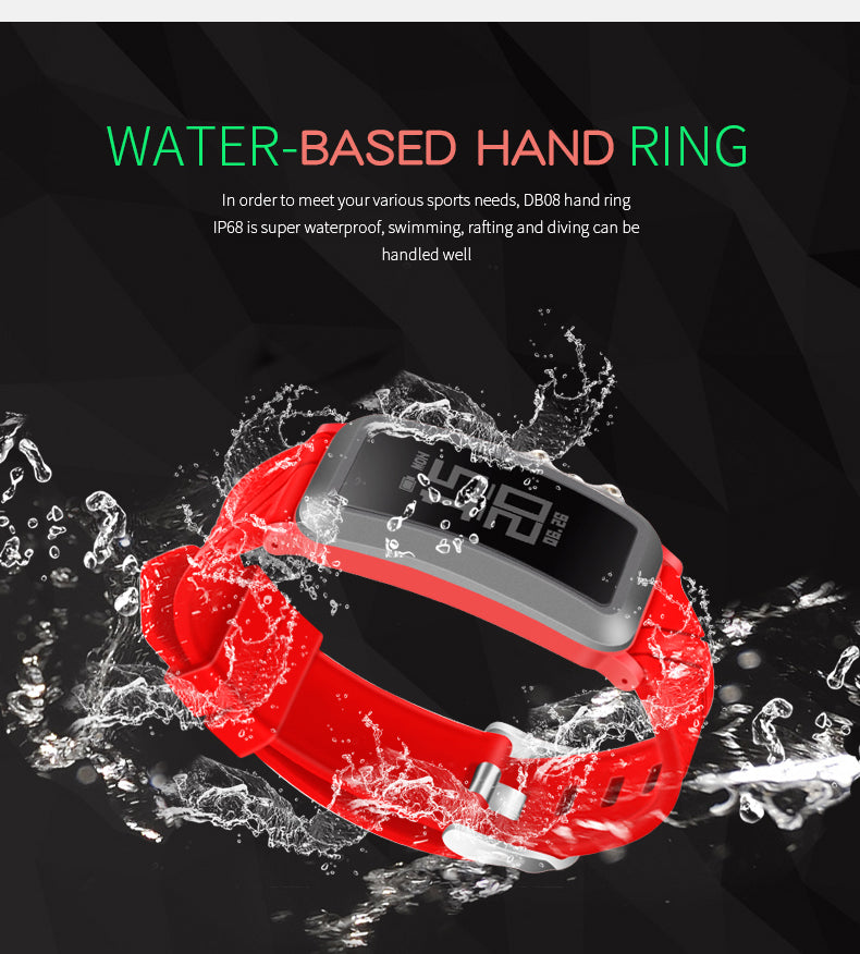 Fitness Smart Bracelet SmartBand Sport WristBand Watch Heart Rate Blood Pressure Monitor Waterproof for IOS Android