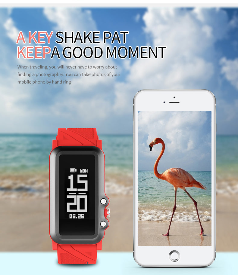 Fitness Smart Bracelet SmartBand Sport WristBand Watch Heart Rate Blood Pressure Monitor Waterproof for IOS Android