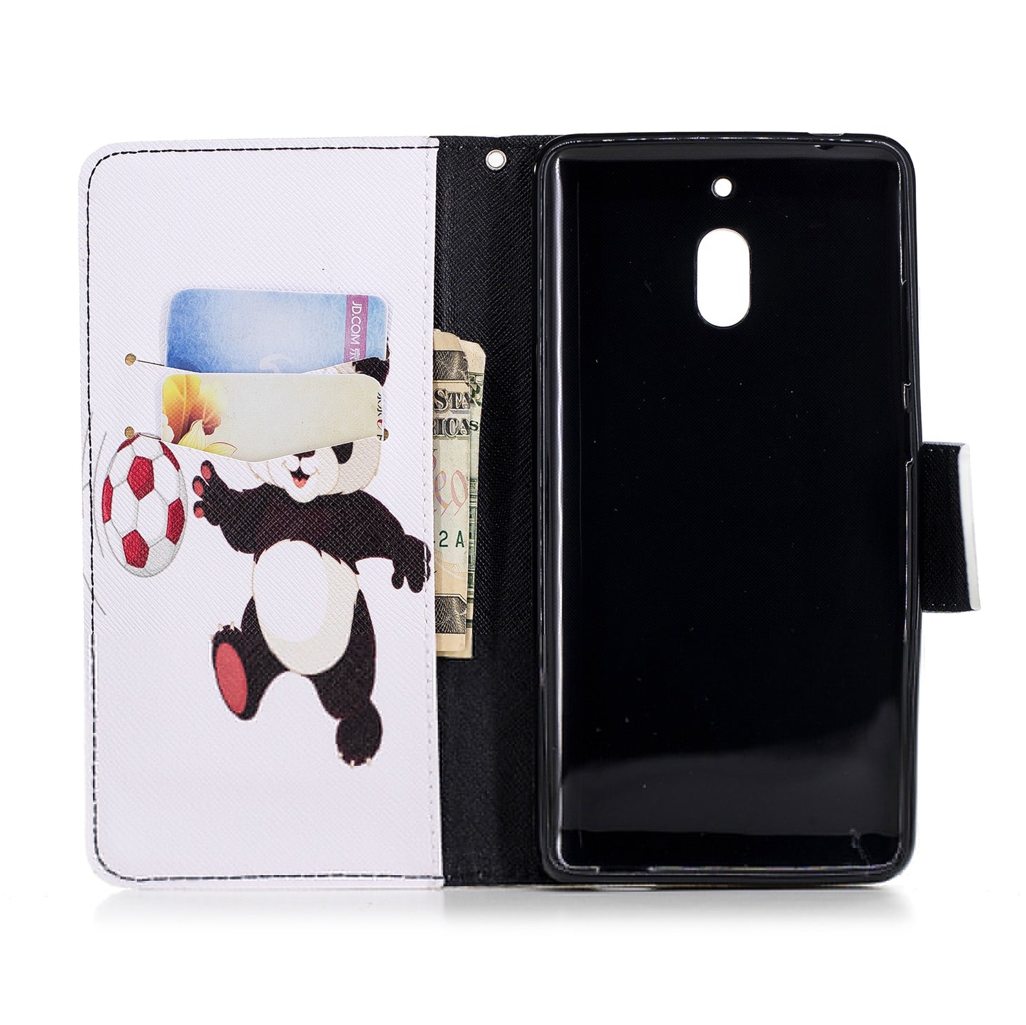 Fashion Painted Leather Case For  NOKIA 2.1 208/3.1 2018/5.1  2018 Anti-Fall Edge Protection