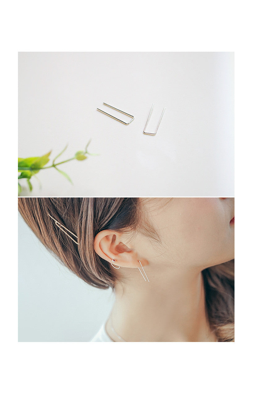 Minimalist Women Punk Rock Retro Earring Ear Stud Earrings Jewelry Piercing- TEST ORDER