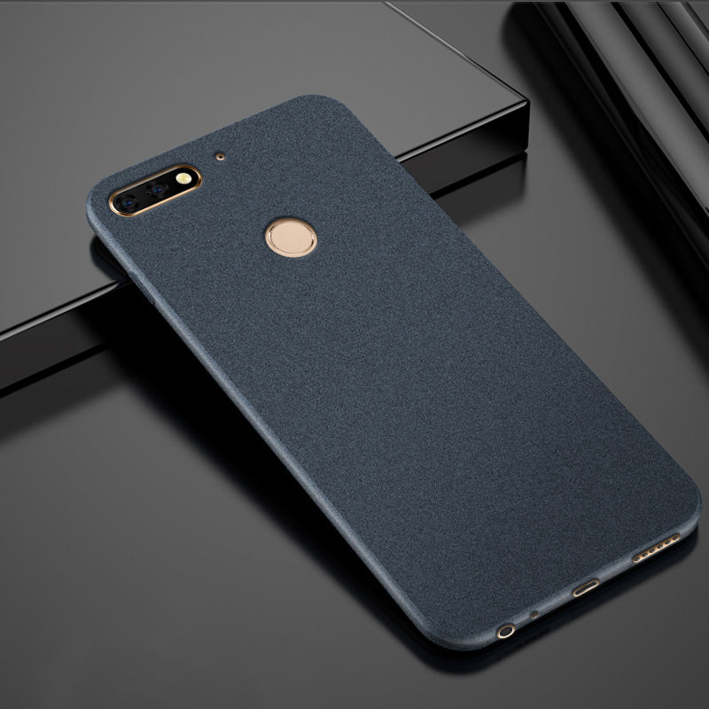 Case for Huawei Y6 Y7 Y5 Prime Pro Y3 Y9 2018 2017 II Anti Fingerprint Case Soft Silicone Matte Ultra Thin TPU Cover