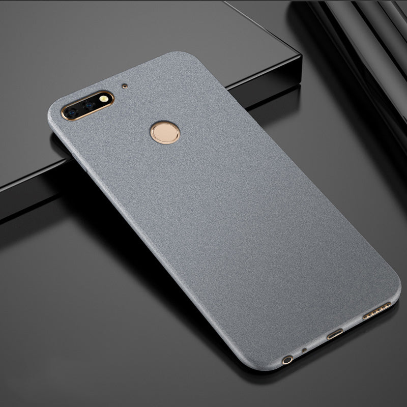 Case for Huawei Y6 Y7 Y5 Prime Pro Y3 Y9 2018 2017 II Anti Fingerprint Case Soft Silicone Matte Ultra Thin TPU Cover