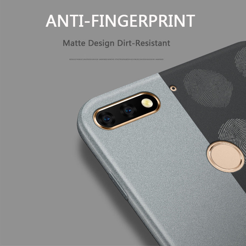 Case for Huawei Y6 Y7 Y5 Prime Pro Y3 Y9 2018 2017 II Anti Fingerprint Case Soft Silicone Matte Ultra Thin TPU Cover
